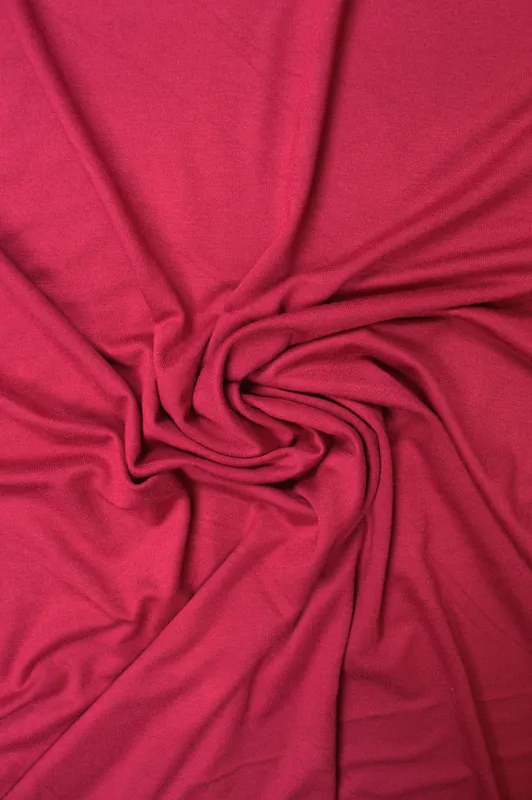 Viscose tricot – Wijnrood Betrouwbaar