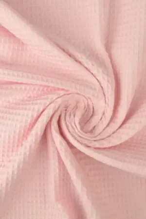Wafelstof – Baby roze Must-Have