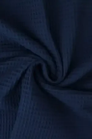 Wafelstof – Navy Populair