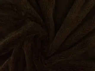 Zachte bont stof – Bruin – Pluche stoffen Gratis Verzending