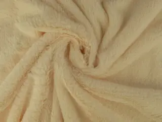 Zachte bont stof – Champagne – Pluche stoffen Lage Prijs