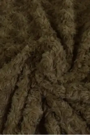 Zachte bont stof – Roses – Taupe Hete Deal