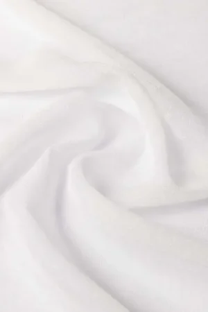 Weekendaanbieding Vitrage stof Maran offwhite met loodveter