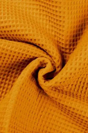 Wafeldoek okergeel Koop Vandaag