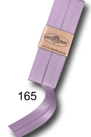 Superprijs Biaisband satijn lila 165