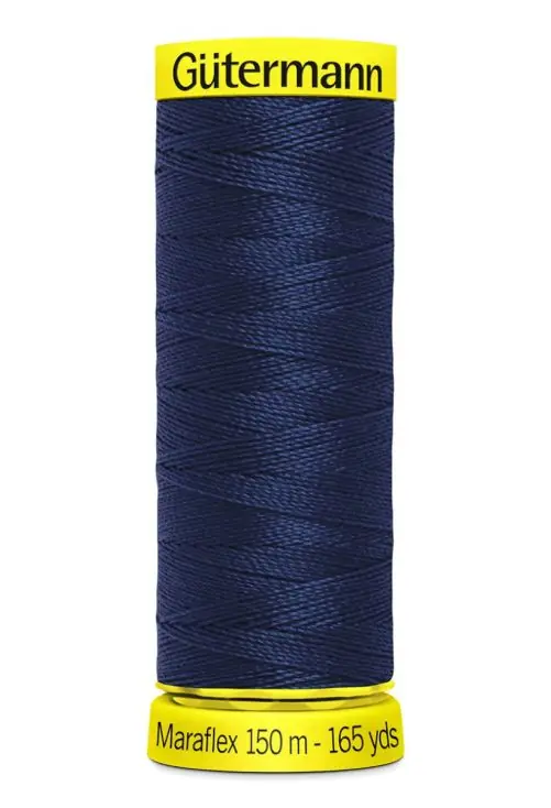 Fabrieksprijs Gütermann Maraflex 150m donkerblauw #310