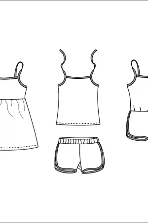 Bel'Etoile - Siem zomerset kids (papieren patroon) Meest Verkocht