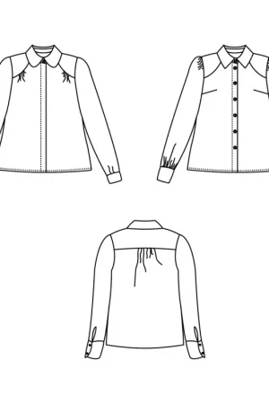 Bel'Etoile - Harriet blouse dames en tieners (papieren patroon) Beste Prijs