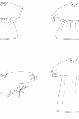 Shop Nu Bel'Etoile - Vita blouse en jurk kids (papieren patroon)