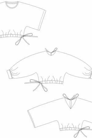 Bel'Etoile - Vita blouse dames en tieners (papieren patroon) Voordeelprijs