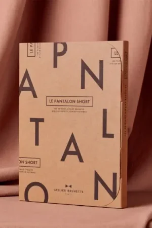 Atelier Brunette - Le Pantalon short (papieren patroon) Speciale Aanbieding