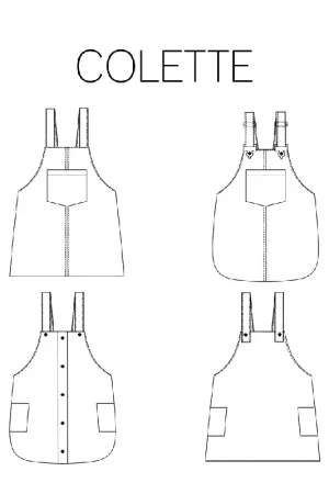 Beperkt Aanbod Iris May - Colette dames\\/kids (papieren patroon met digitale handleiding)