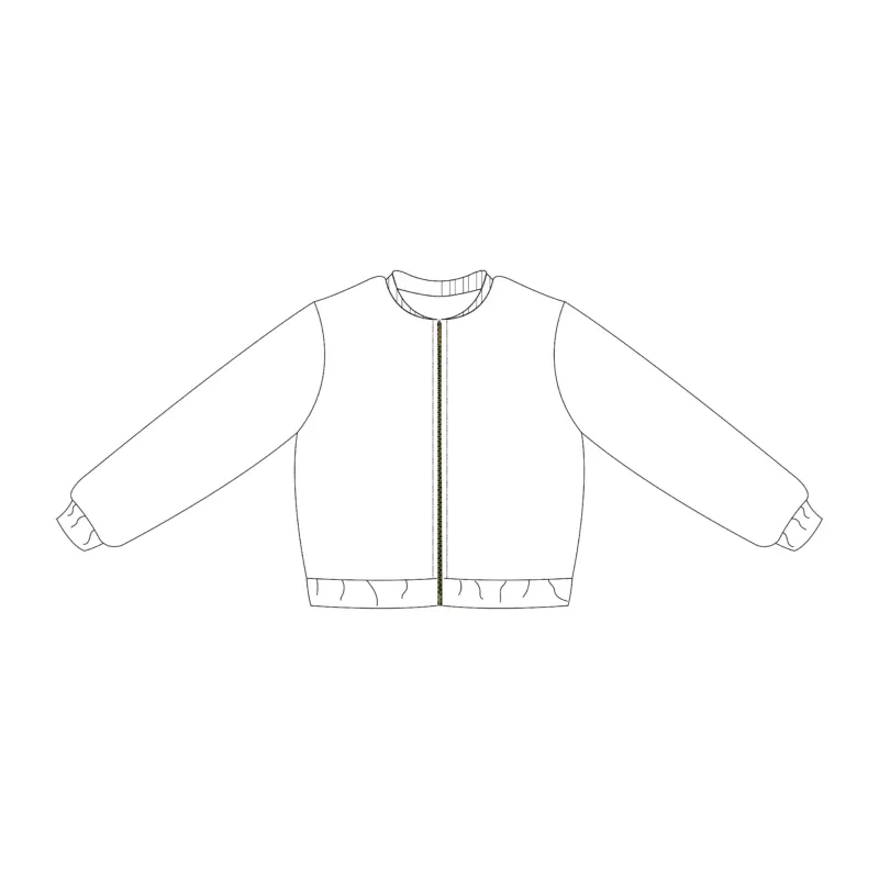 Bel'Etoile - Clea bomber dames en tieners (papieren patroon) Nu Kopen