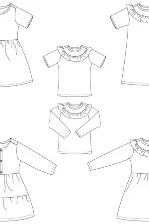 Bel'Etoile - Hazel kids (papieren patroon) Favoriet