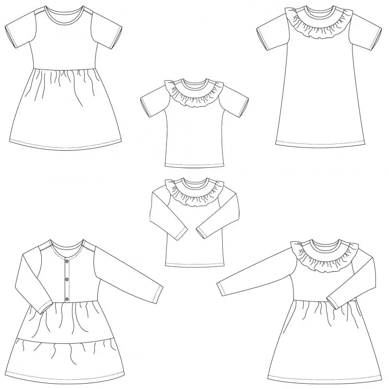 Bel'Etoile - Hazel kids (papieren patroon) Favoriet