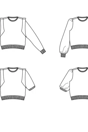 Bel'Etoile - Hera sweater kids (papieren patroon) Gratis Verzending