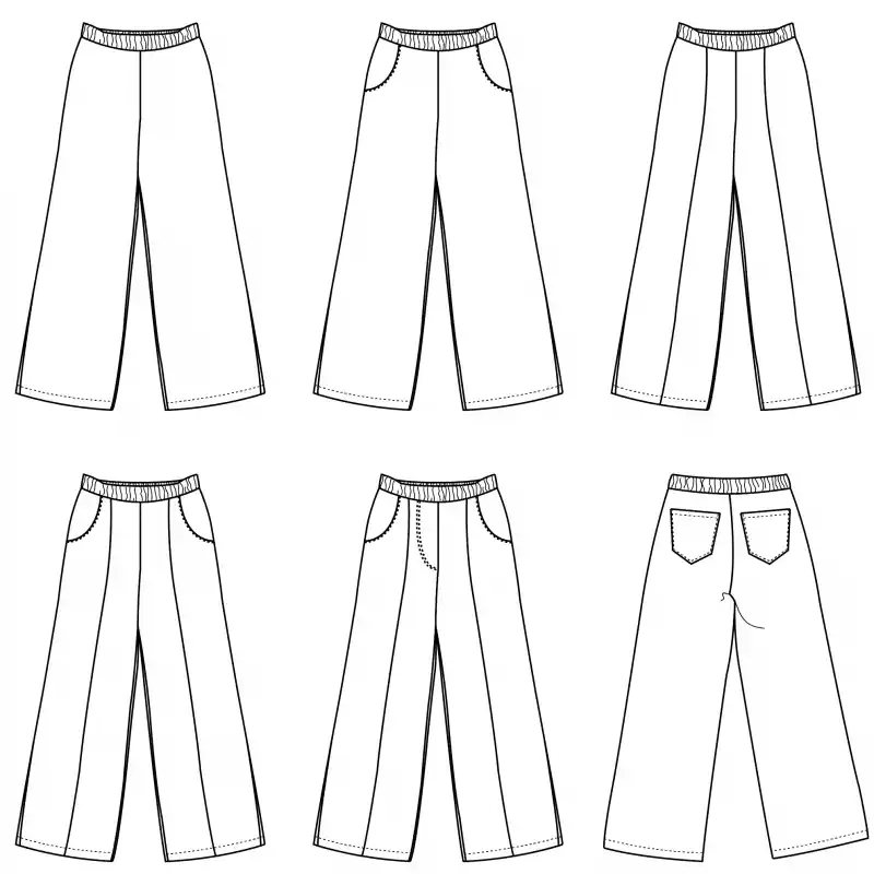 Rechtstreeks Van De Fabrikant Bel'Etoile - Bay pants dames (papieren patroon)
