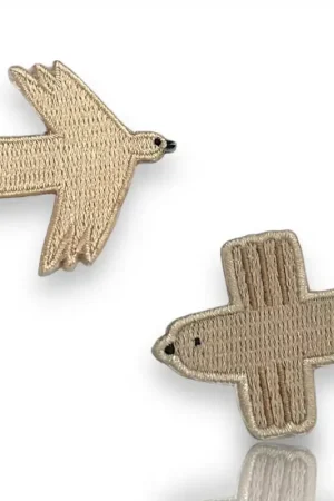 Op = Op HejPatches - strijkapplicatie set vogels