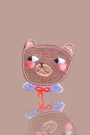 HejPatches - strijkapplicatie mevrouw beer Flitsaanbieding