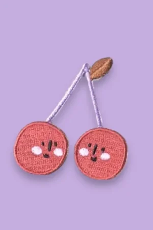 Snelle Levering HejPatches - strijkapplicatie kersen