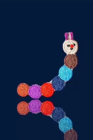 Veilige Betaling HejPatches - strijkapplicatie rups