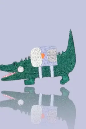 Veilige Betaling HejPatches - strijkapplicatie krokodil