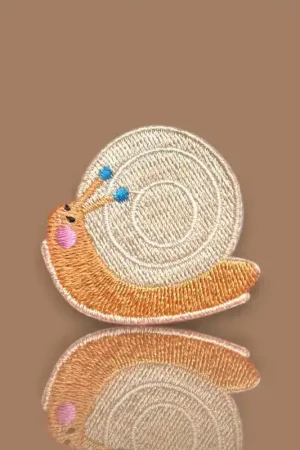 HejPatches - strijkapplicatie slak Direct Beschikbaar