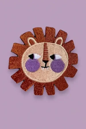 HejPatches - strijkapplicatie leeuw Beperkt Aanbod