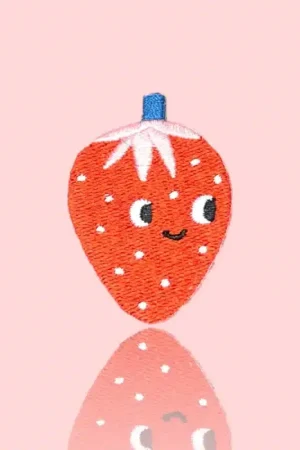 Speciale Aanbieding HejPatches - strijkapplicatie aardbei