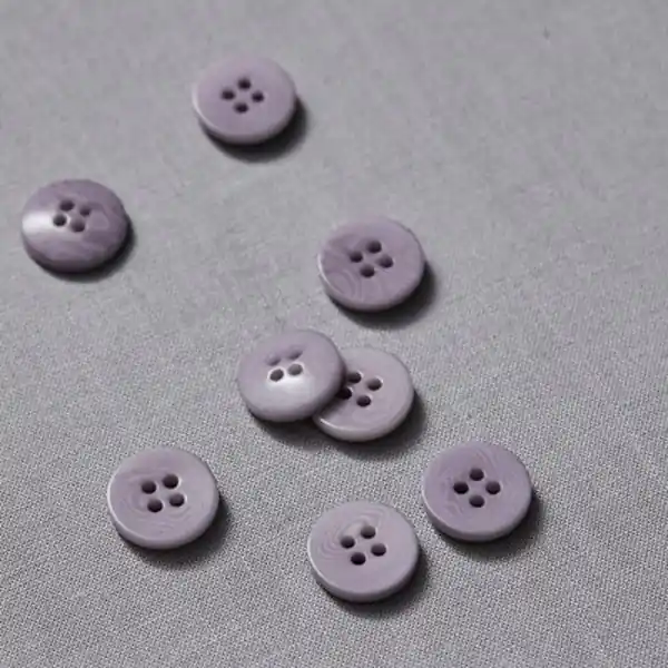 Weekendaanbieding MeetMilk - Corozo knoop 15mm purple haze