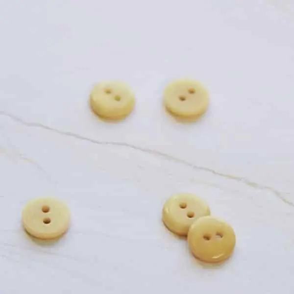 Weekendaanbieding Mind the Maker - Corozo knoop 11mm blonde yellow