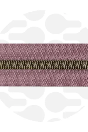 Zipper Zoo – Nylon rits dark lilac – 1 meter Favoriet