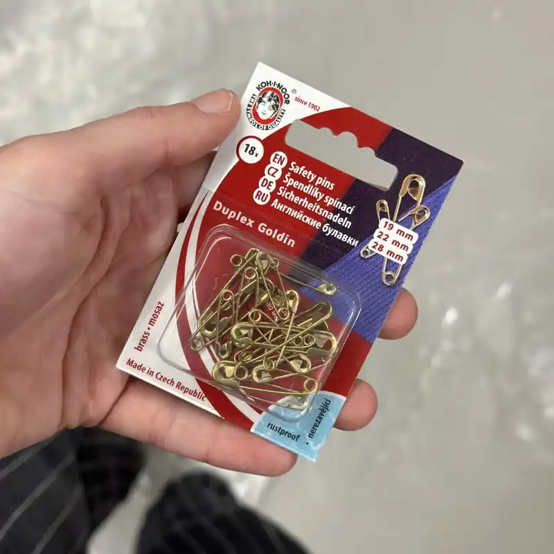 Veiligheidsspelden goud mix Dagaanbieding