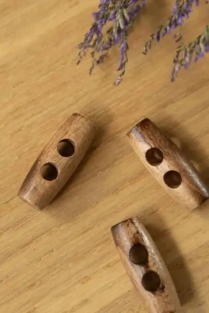 Weekendaanbieding Houtje touwtje knoop 30mm