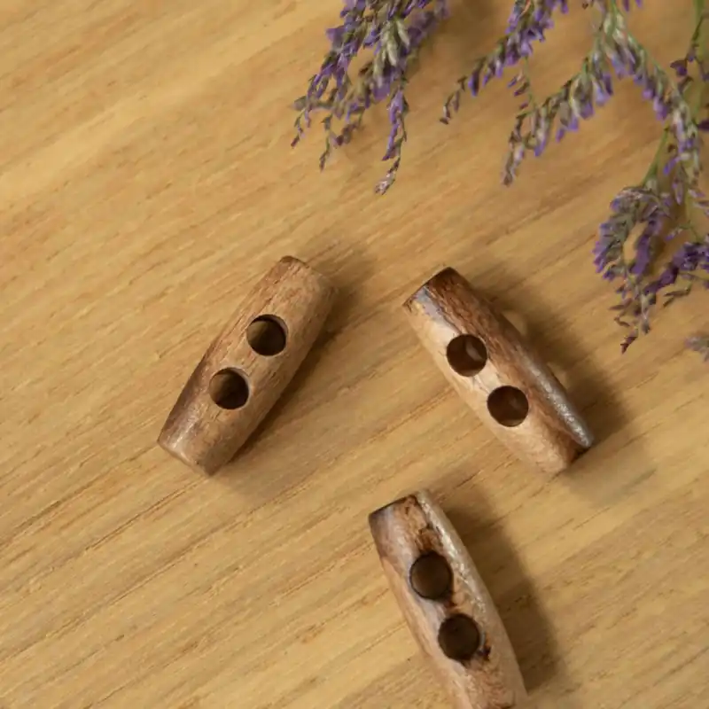 Weekendaanbieding Houtje touwtje knoop 30mm