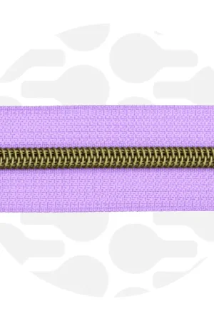 Alleen Vandaag Zipper Zoo – Nylon rits frosted lilac – 1 meter