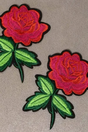 Applicatie roos fuchsia\\/rood Koop Vandaag