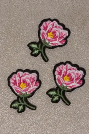 Applicatie kleine bloem roze Shop Nu