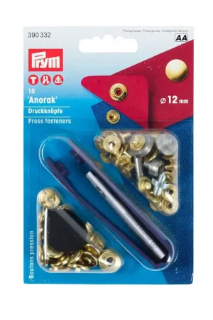 Betaalbaar Prym - Anorak drukknopen - 12 MM - Goud