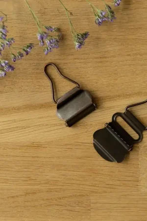 Tuinbroek gesp 25mm brons (set van 2) Veilige Betaling