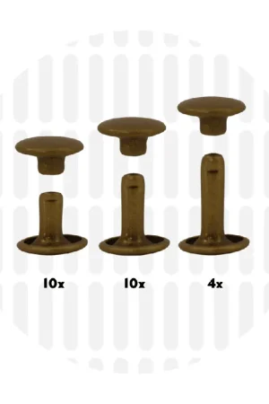 Zipper Zoo – Holnieten / rivetten 9mm – 24 stuks Weekendaanbieding