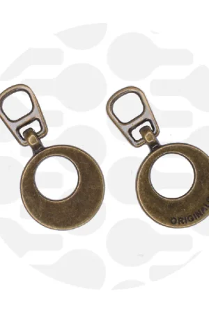 Zipper Zoo – Snap-on pull circle – 2 stuks Nieuw