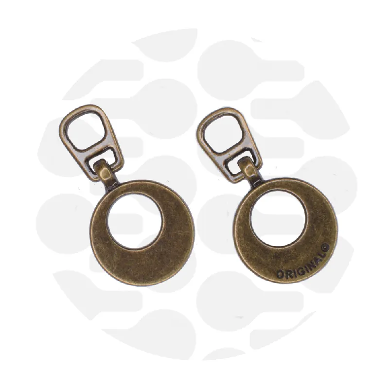 Zipper Zoo – Snap-on pull circle – 2 stuks Nieuw