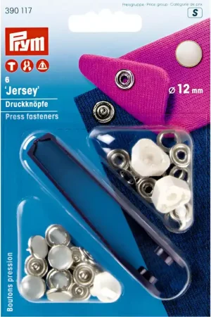 Prym Jersey Drukknopen - 12 MM - Parelmoer Express Levering