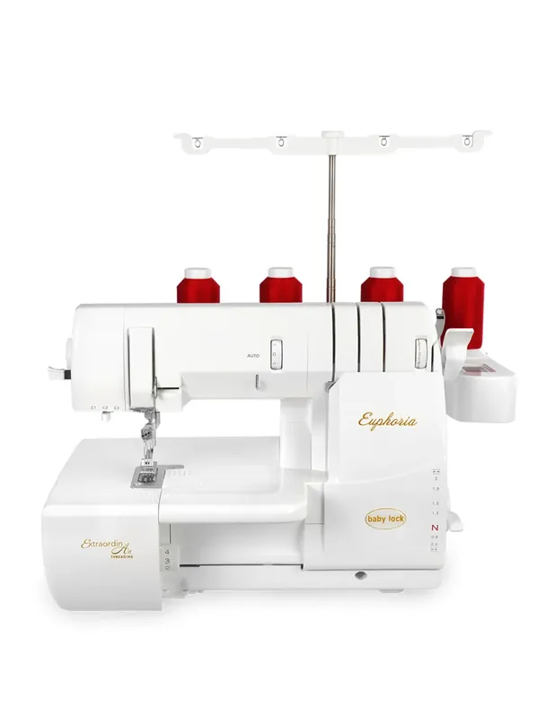 Gratis Retour Babylock Euphoria Coverlock machine