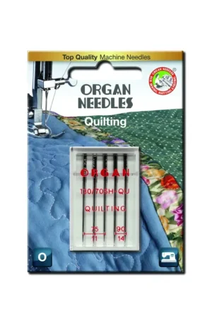 Organ Quilting 75-90 Naaimachinenaalden 5 stuks Flitsaanbieding
