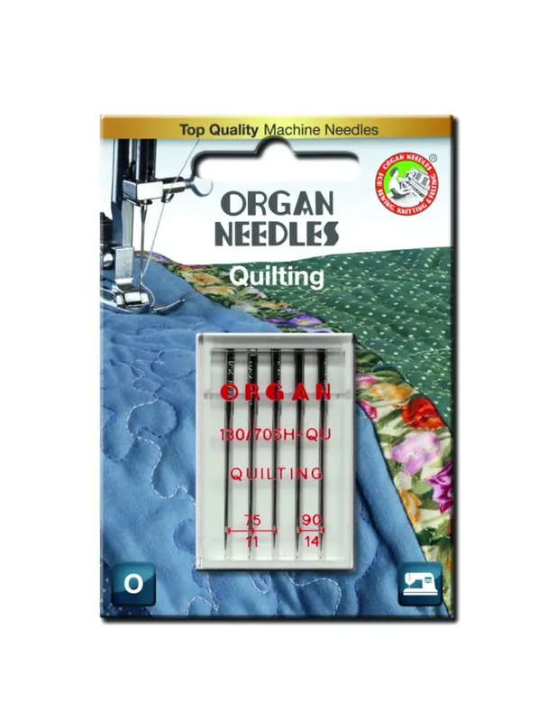 Organ Quilting 75-90 Naaimachinenaalden 5 stuks Flitsaanbieding