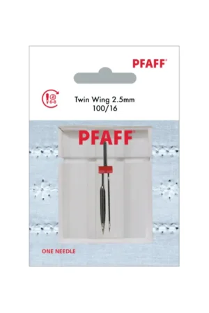 Pfaff Tweelingnaald Vleugel / 100 / 2.5 mm (1 stuk) Naalden Aanbieding