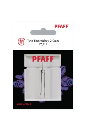 Weekendaanbieding Pfaff Tweelingnaald Borduren / 75 / 2 mm (1 stuk) Naalden