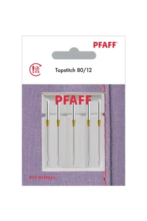 Pfaff Topstitch 80 (5 stuks) Naalden Voordeelprijs